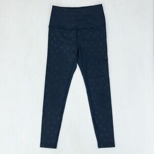 Beyond Yoga Leggings Womens Small Blue Floral Print High Waisted Ankle Length‎